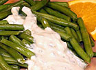 Green Beans with Orange & Basil
